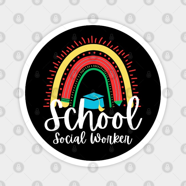 School Social Worker Magnet by Adisa_store